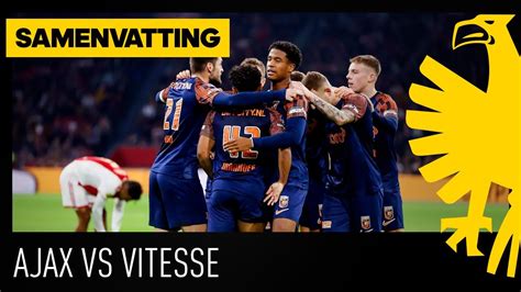 ajax vs vitesse samenvatting